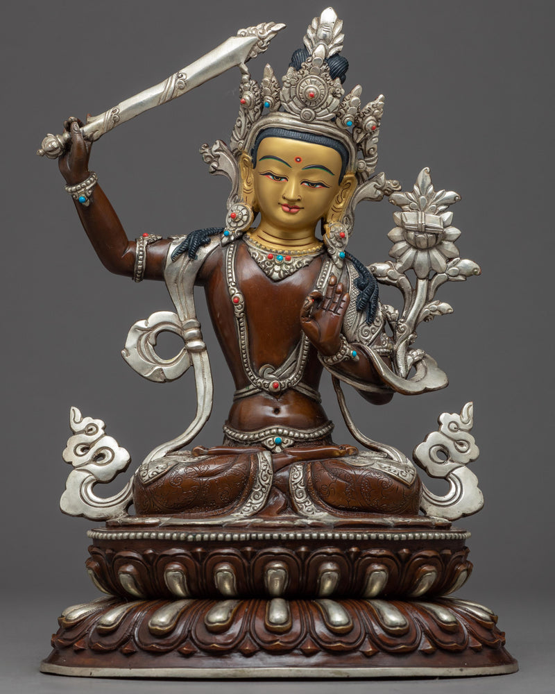 Manjushri Boddhisattva Sculpture