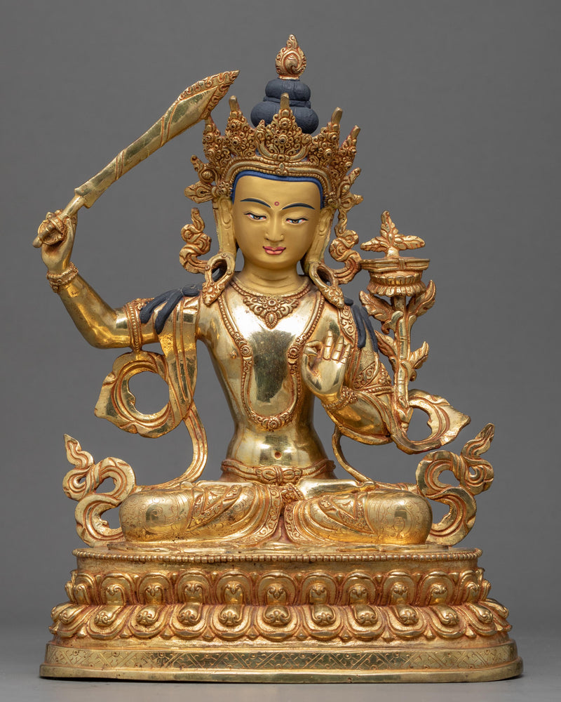 Tibetan Manjushri Sculpture