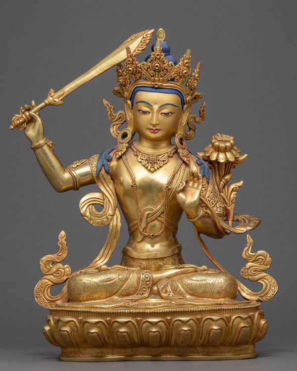Manjushri Tibetan Sculpture