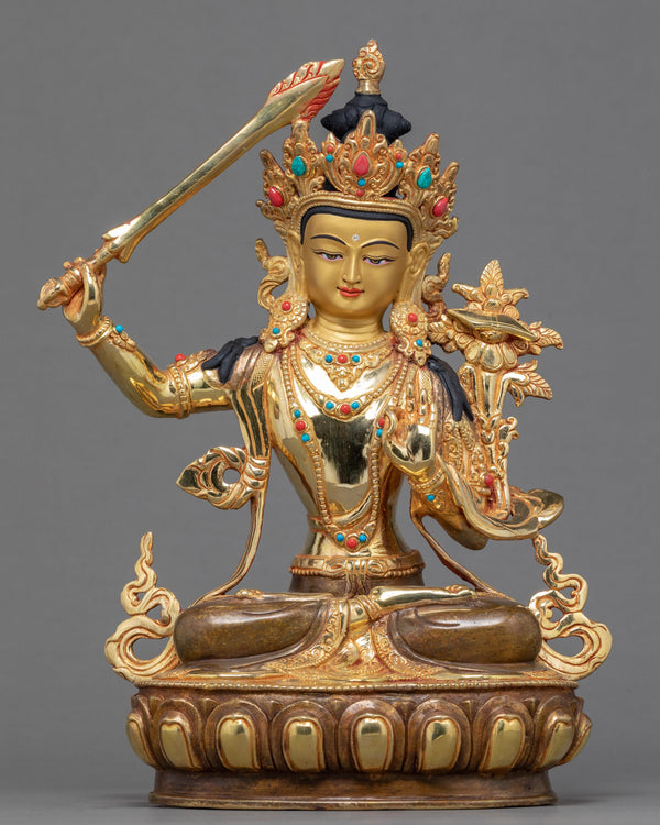 Manjushri Sculpture Nepal