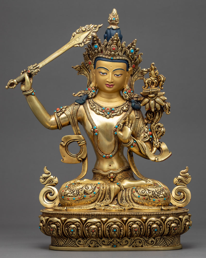 Manjushri Indoor Statue