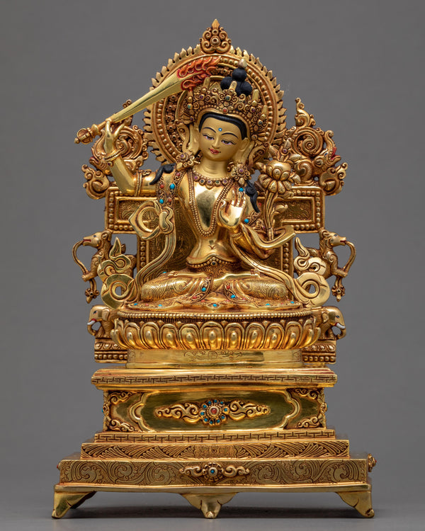 Bodhisattva Manjushri Sculpture