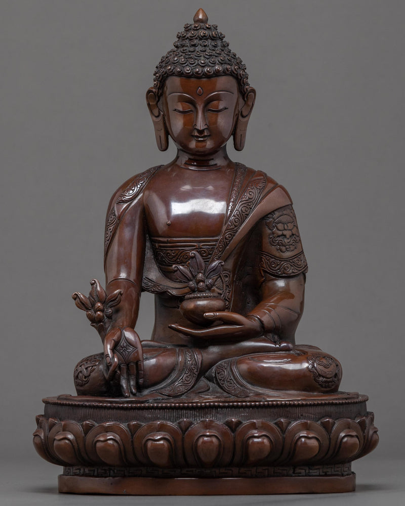 The Medicine Buddha Sculpture