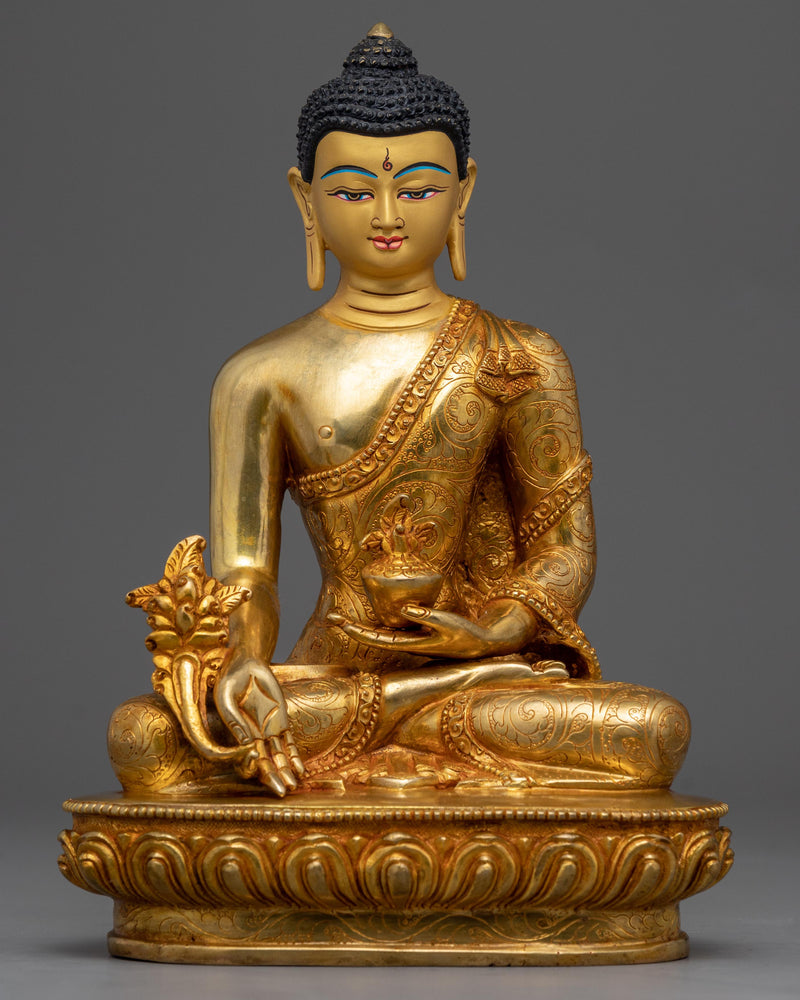 medicine buddha statue tibetan