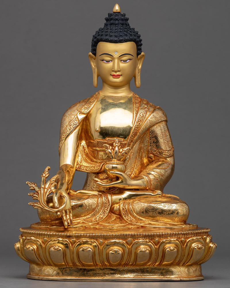 The Medicine Buddha Buddhist Sculpture