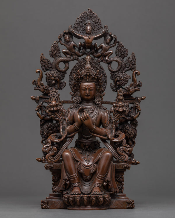 The Buddha Maitreya Statue 