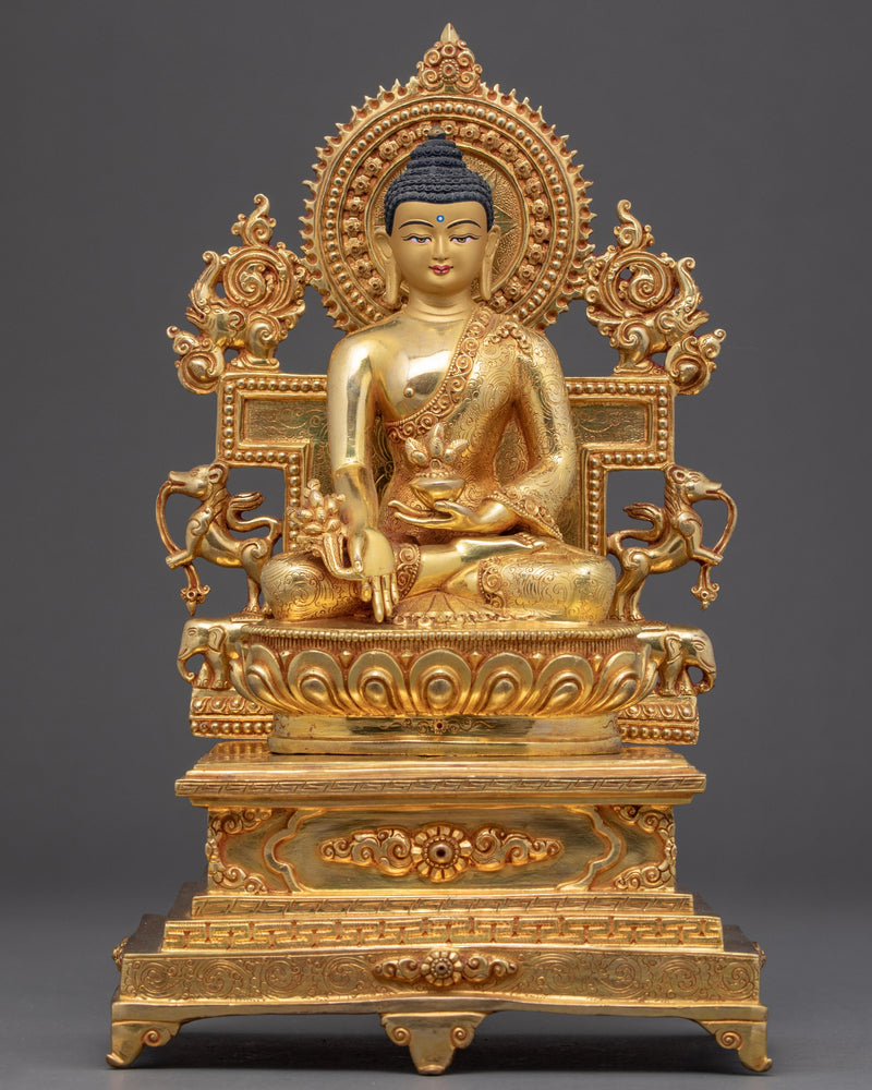 The Medicine Buddha Sculpture