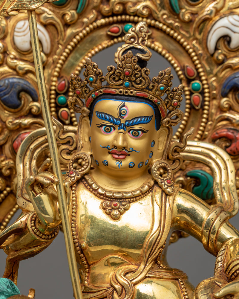 Wealth Deity Namtoshe | Statue Art Of Tibet