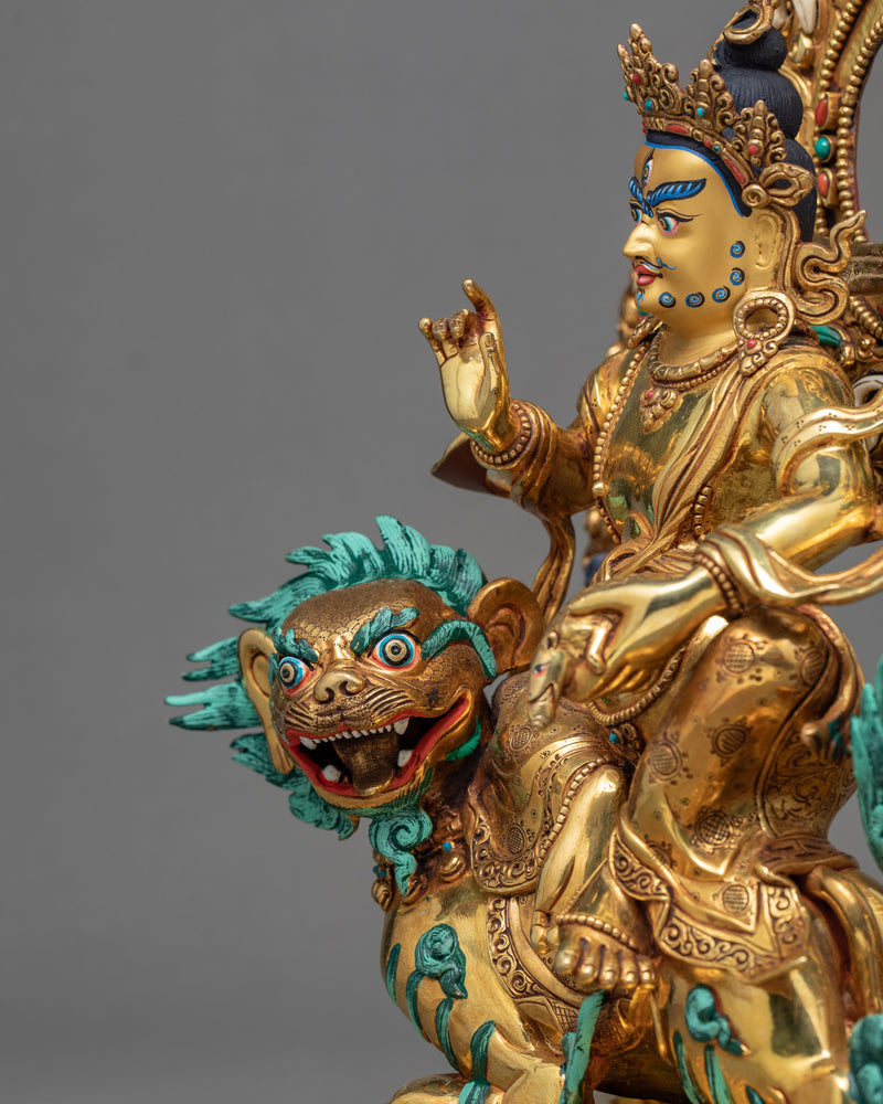 Wealth Deity Namtoshe | Statue Art Of Tibet