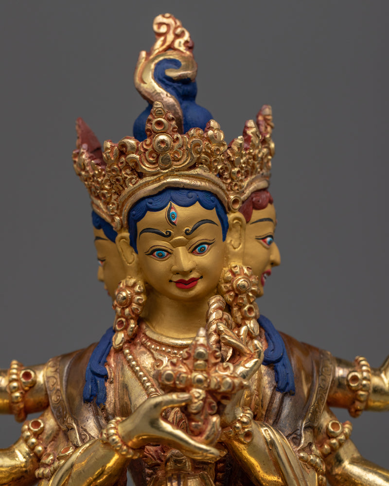 Small Namgyalma Statue | Handmade Buddhist Dakini Artwork