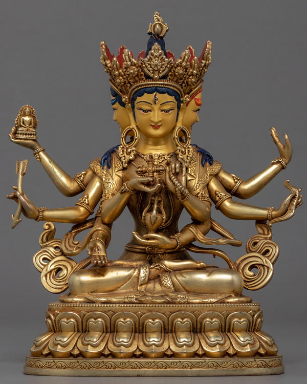 Indoor Namgyalma Statue