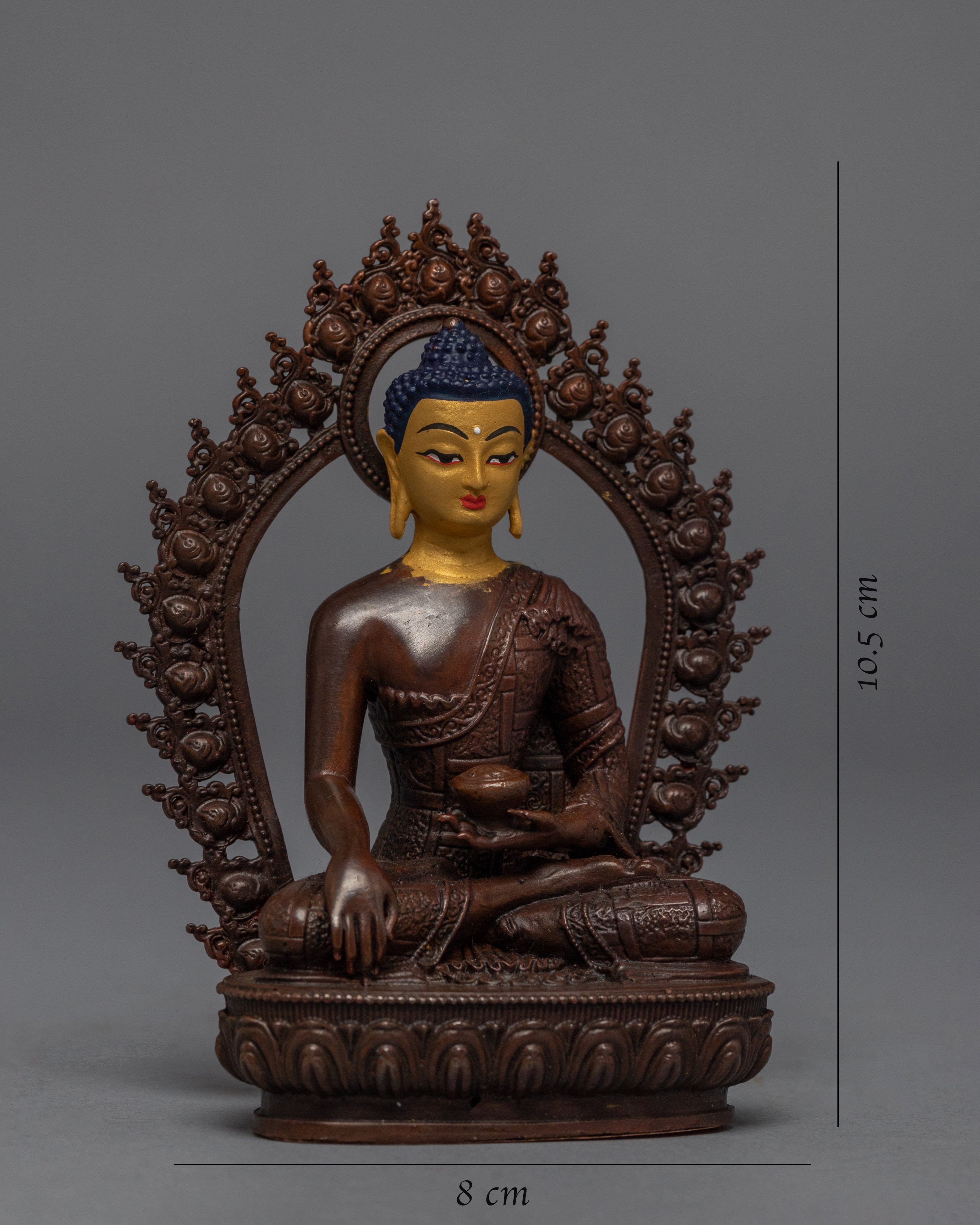 3 Wise Buddhas Statue Set | Gold Plated Himalayan Artwork