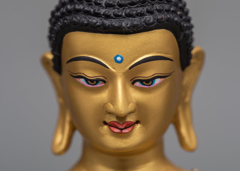 Gautam Buddha Statue | Purely Gold Gilded | Buddha Shakyamuni Statue