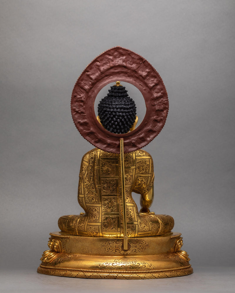 Gautam Buddha | Gold Plated Buddha Statue