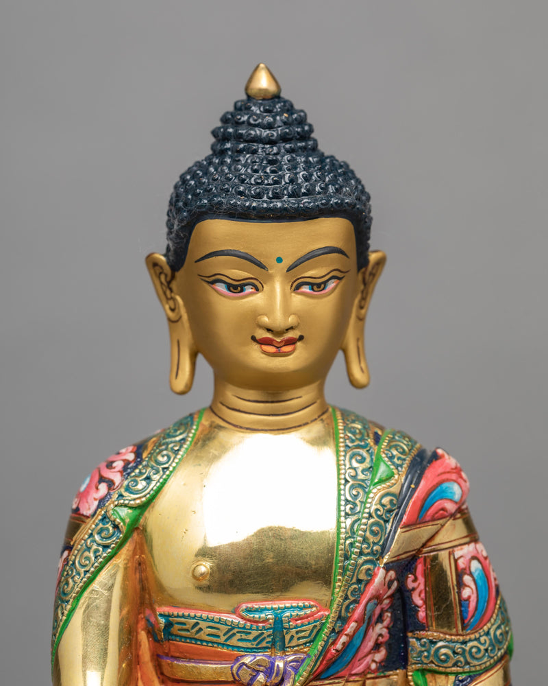 Gautama Buddha | Gold Plated Statue | Himalayan Art