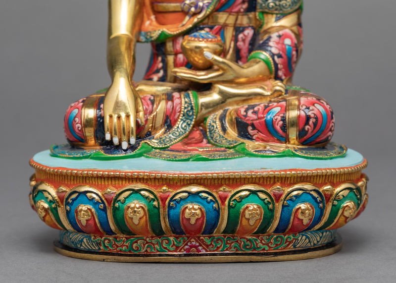 Gautama Buddha | Gold Plated Statue | Himalayan Art