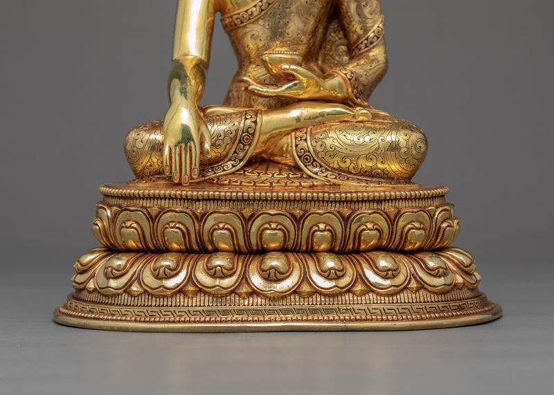 Shakyamuni Buddha Statue | Auspicious Himalayan Art of Nepal