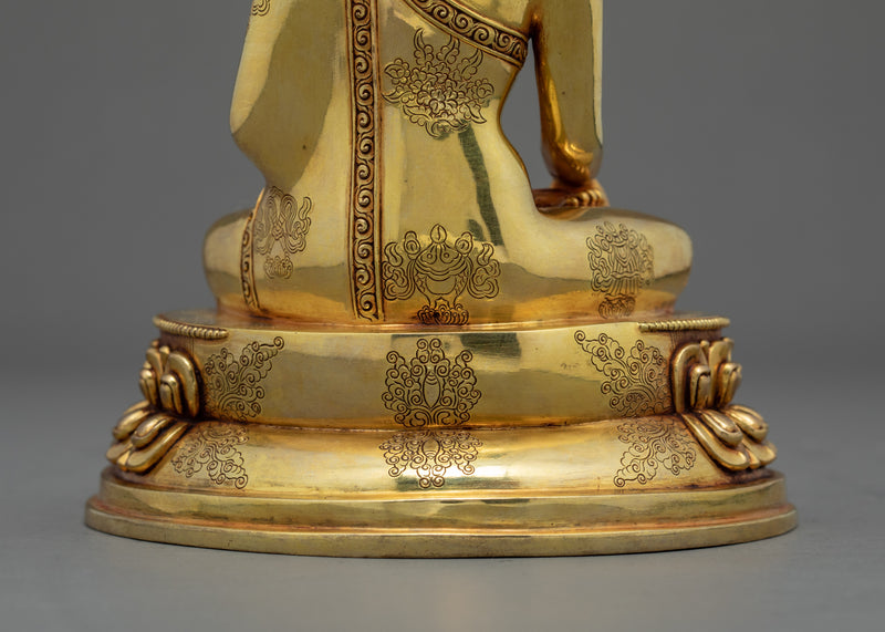 Namo Shakyamuni Buddha Sculpture | Tibetan Buddhist Art