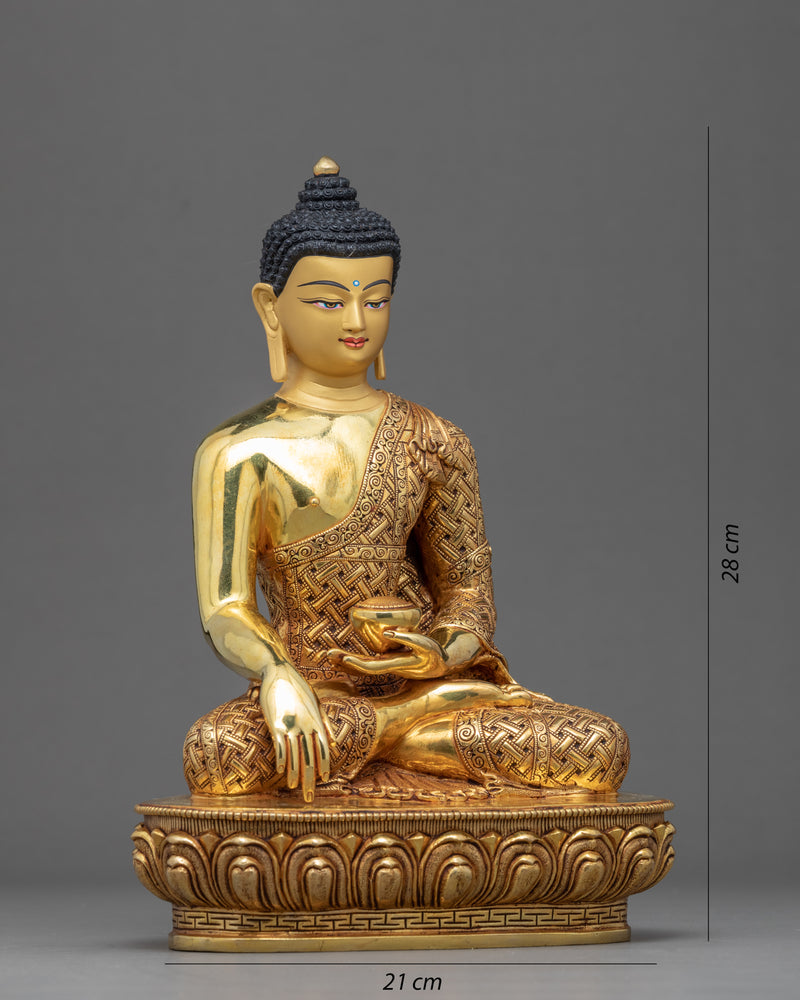 Three Buddha Sculptures | Auspicious Meditational Statue