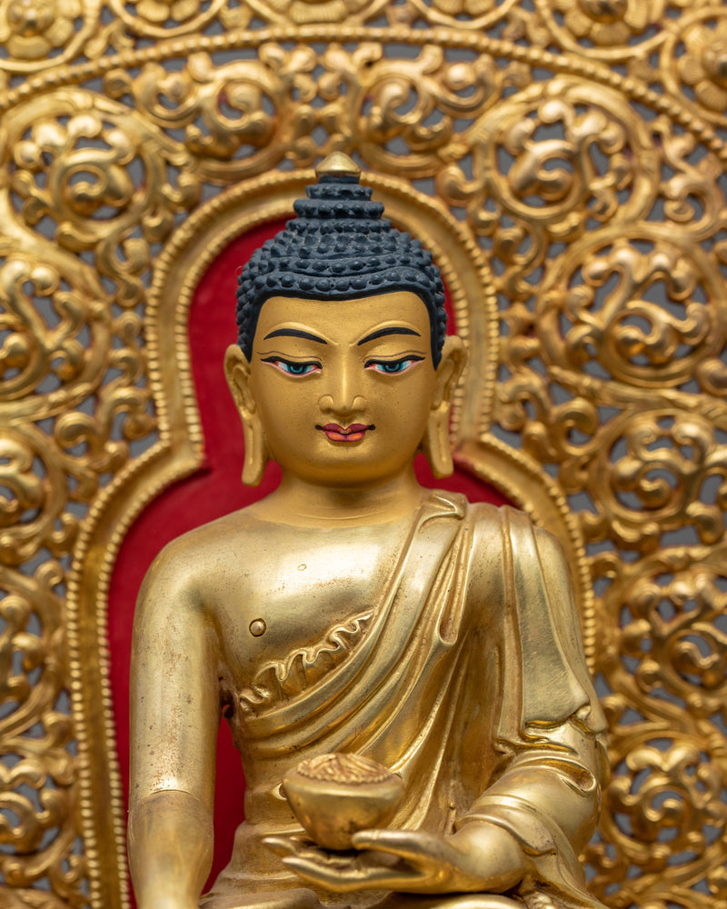 Namo Shakyamuni Buddha Art | Finely Hand Carved Statue