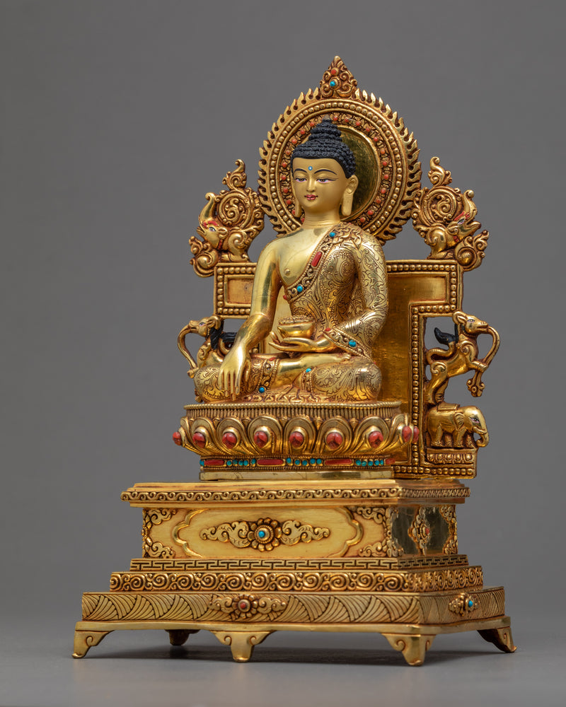 Shakyamuni Buddha Art | Traditional Hand Carved Statue