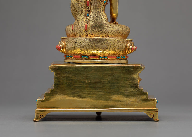 Shakyamuni Buddha Art | Traditional Hand Carved Statue