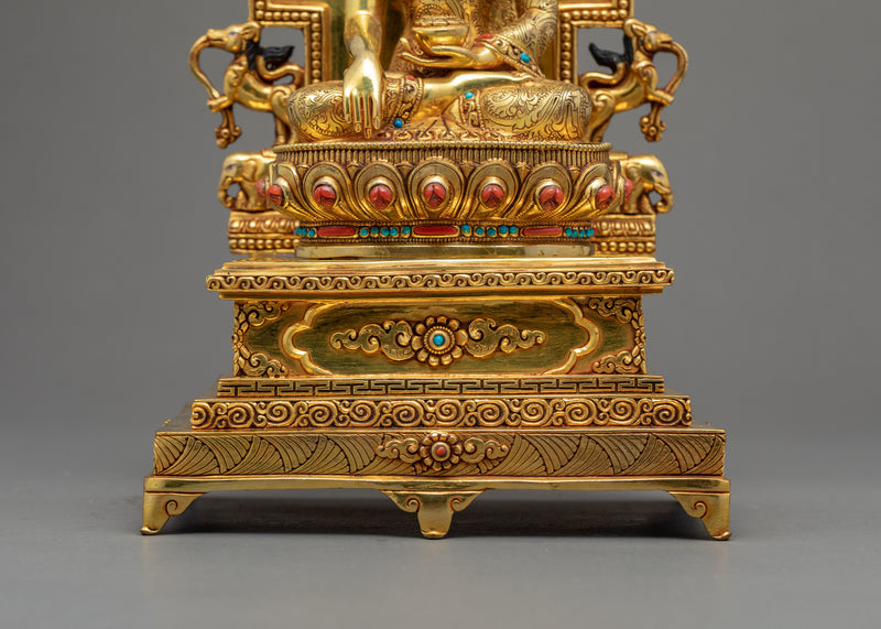 Shakyamuni Buddha Art | Traditional Hand Carved Statue
