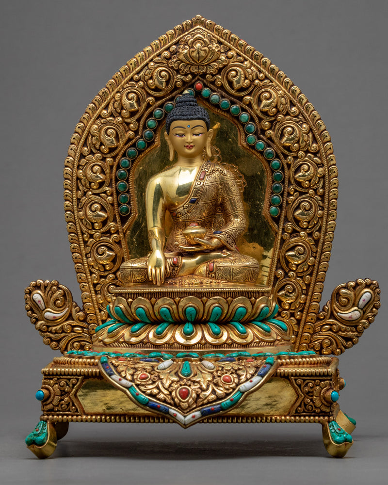Namo Shakyamuni Buddha, Tibetan Himalayan Art Statue