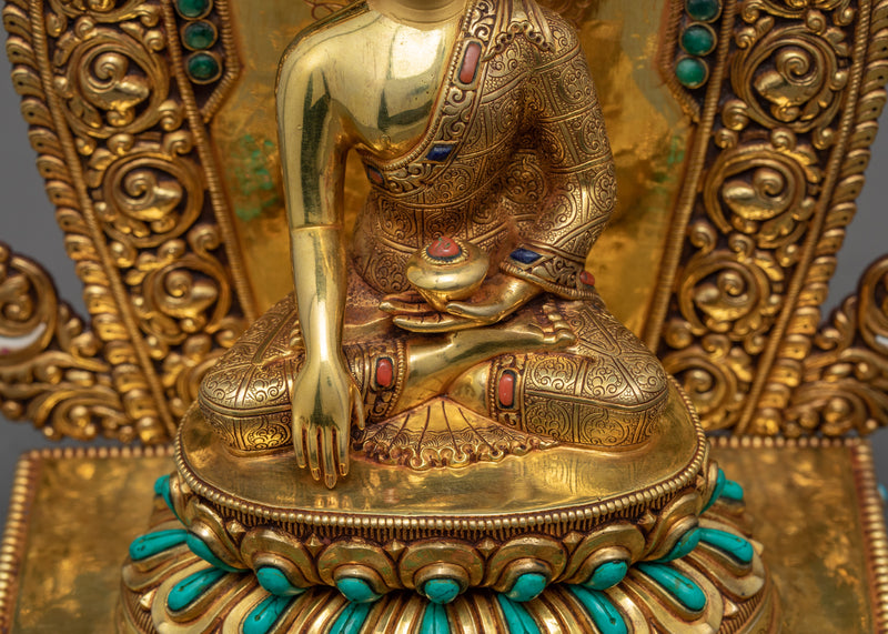 Namo Shakyamuni Buddha | Tibetan Himalayan Art Statue