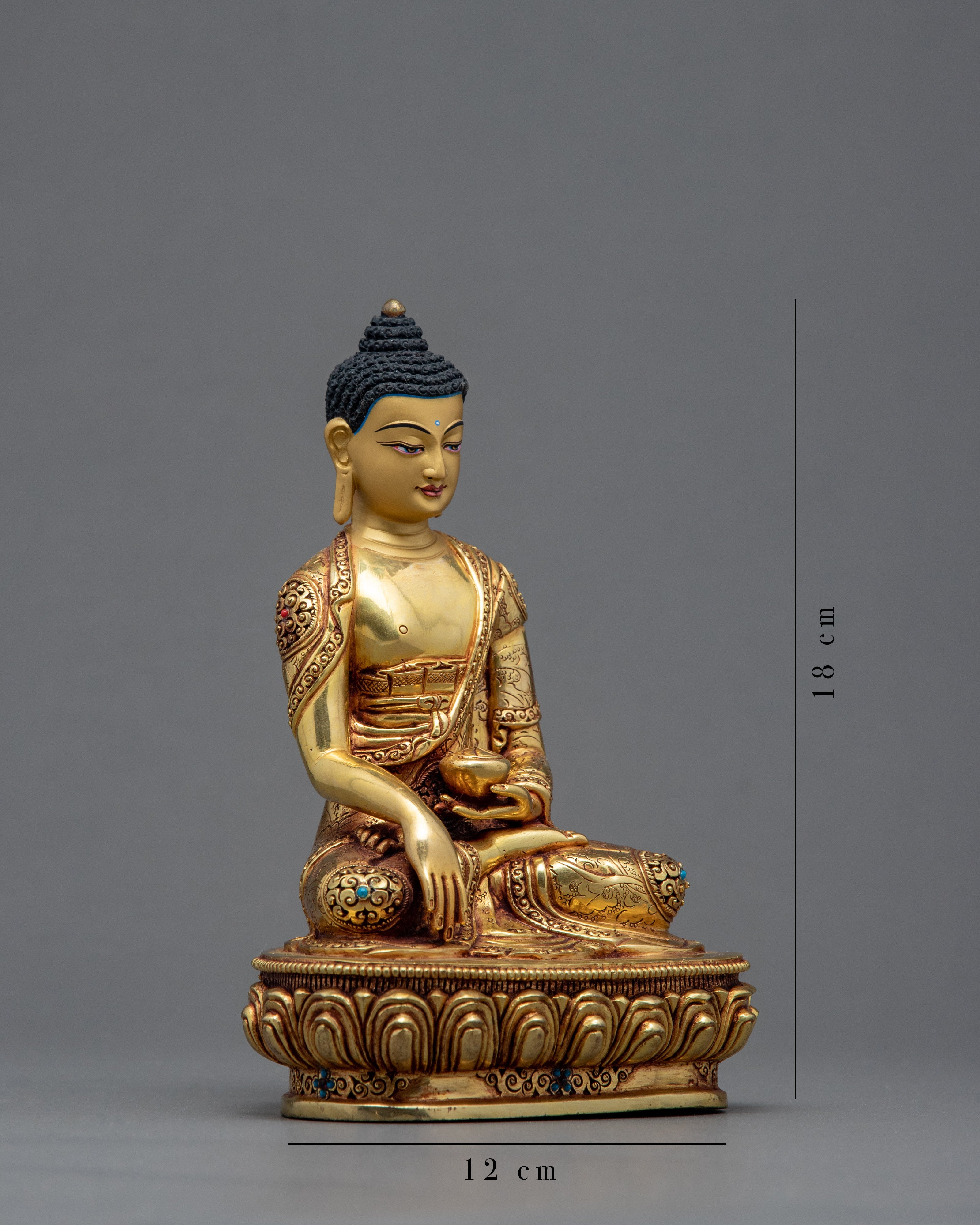 Small Shakyamuni Buddha | Traditional Buddhist Sculpture