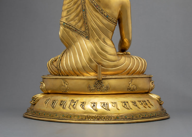 Buddha Shakyamuni Sculpture | Traditional Tibetan Art