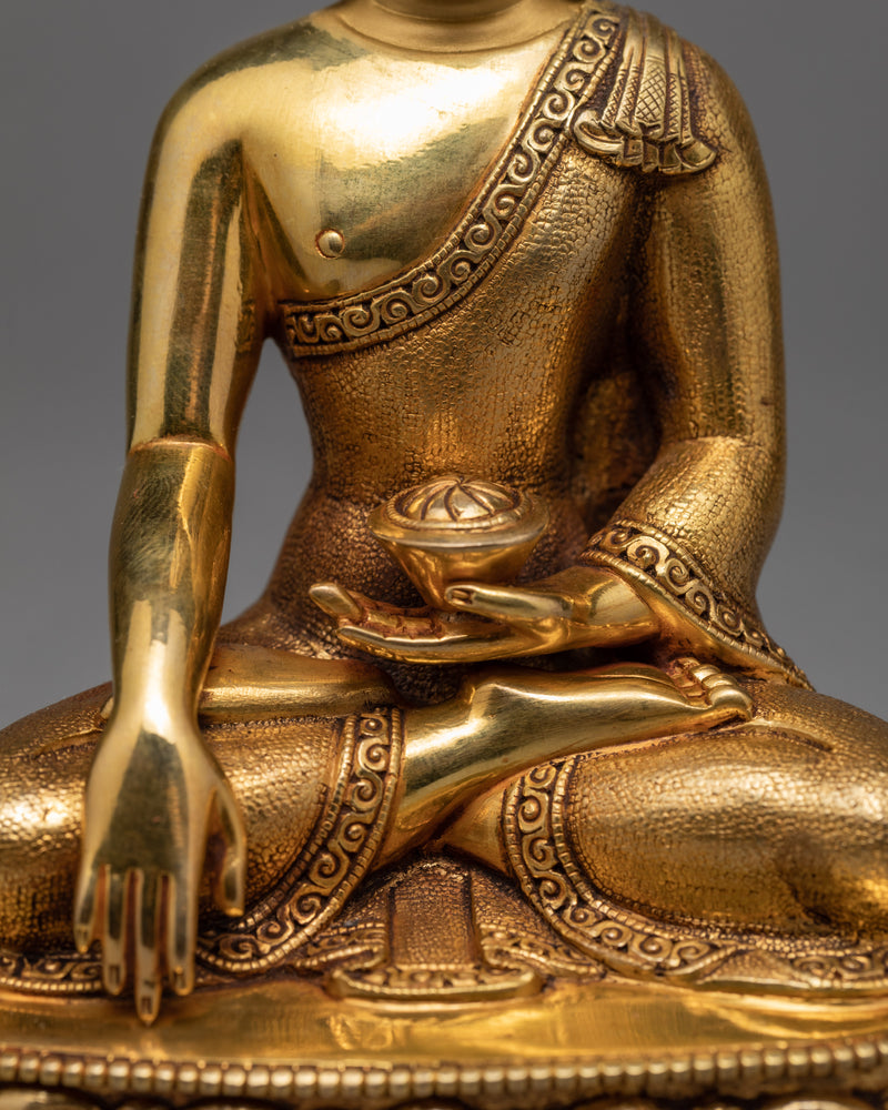 Seated Shakyamuni Buddha Statue | Fine Sculpture Art