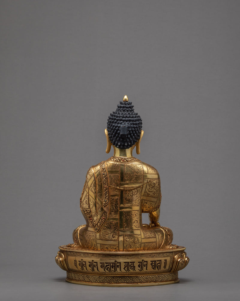 The Shakyamuni Buddha Sculpture | Handmade Gautam Buddha Statue