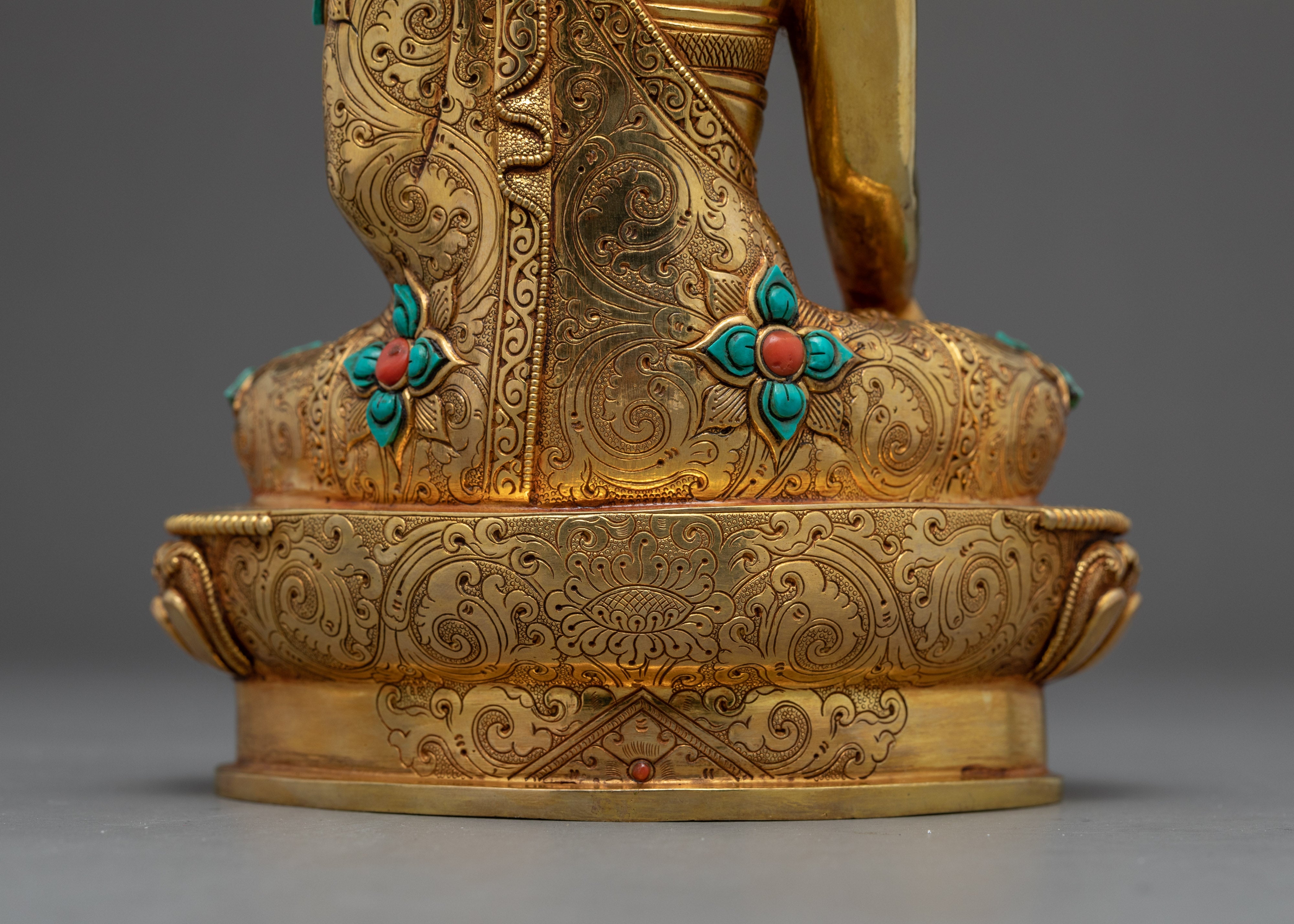 Mini Shakyamuni Buddha Statue | Traditional Himalayan Art