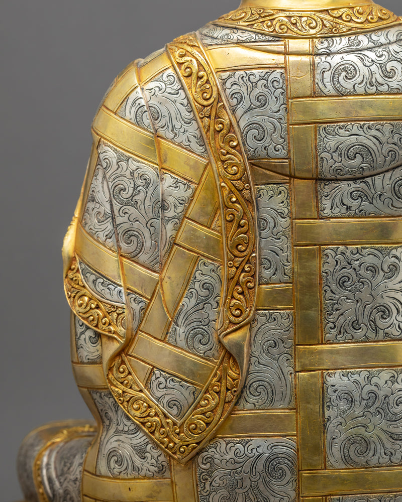 Buddha Shakyamuni Sculpture Tibet | Handmade Buddha Statue