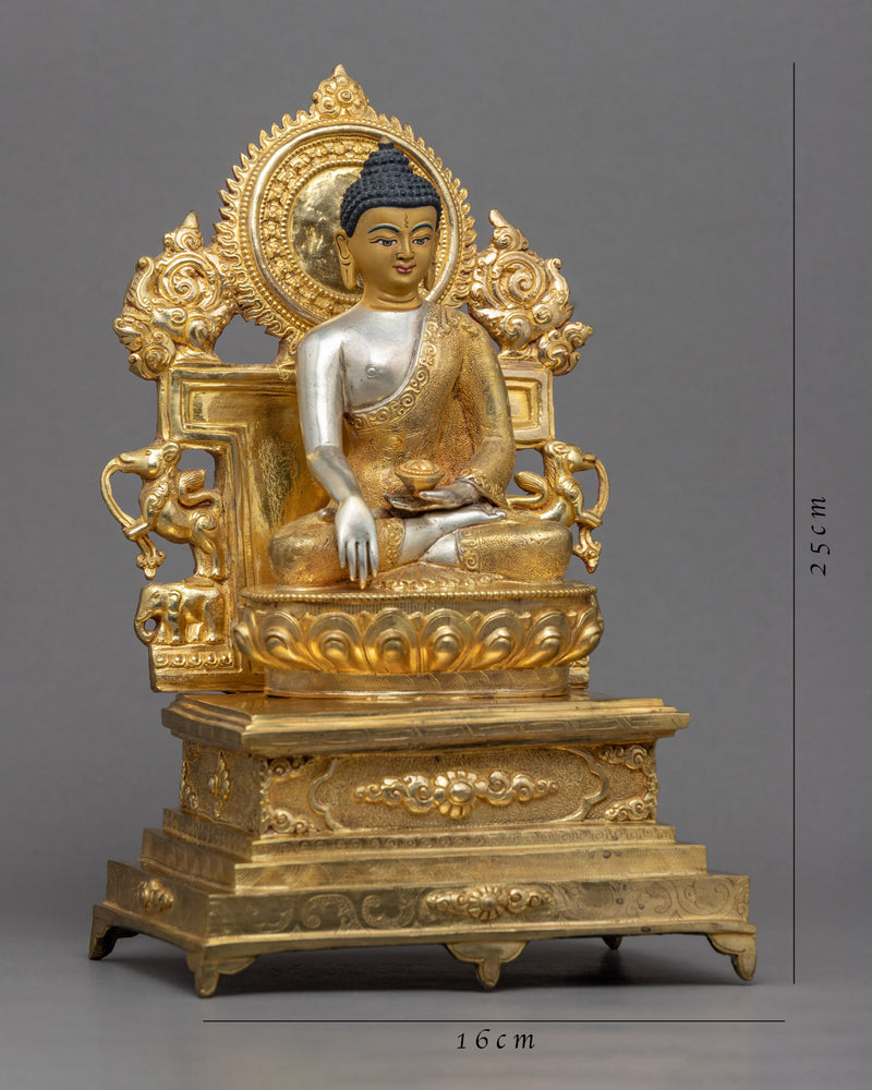 Bodhgaya Buddha Shakyamuni Statue | Traditionally Hand Carved Art