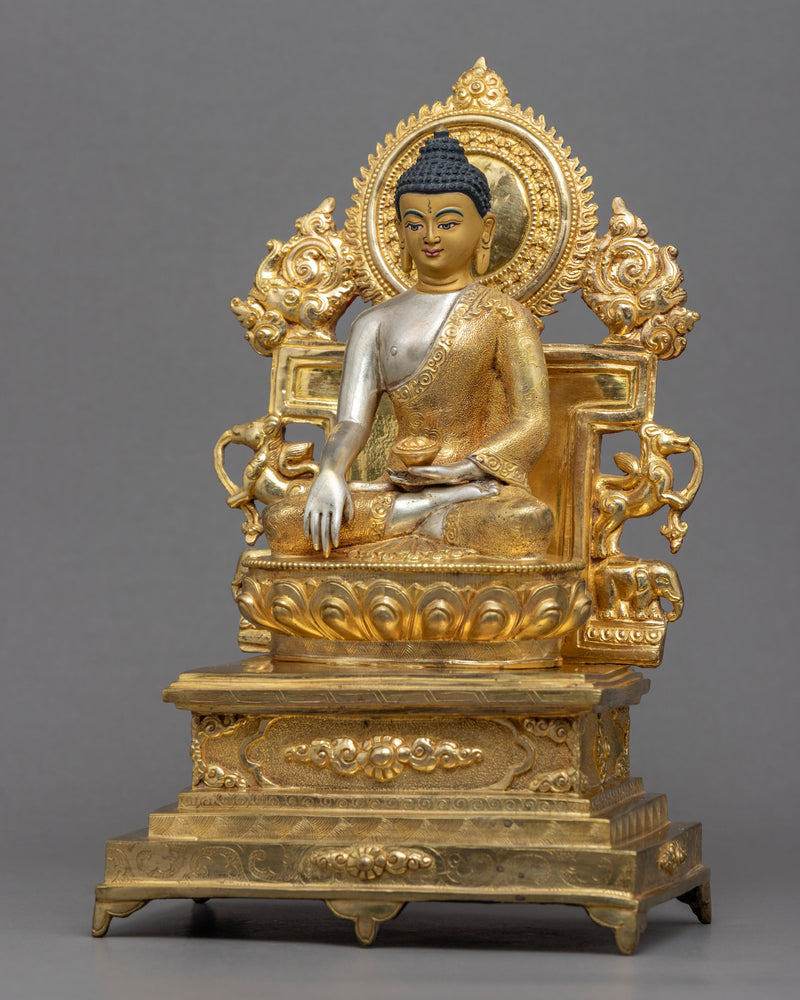 Bodhgaya Buddha Shakyamuni Statue | Traditionally Hand Carved Art