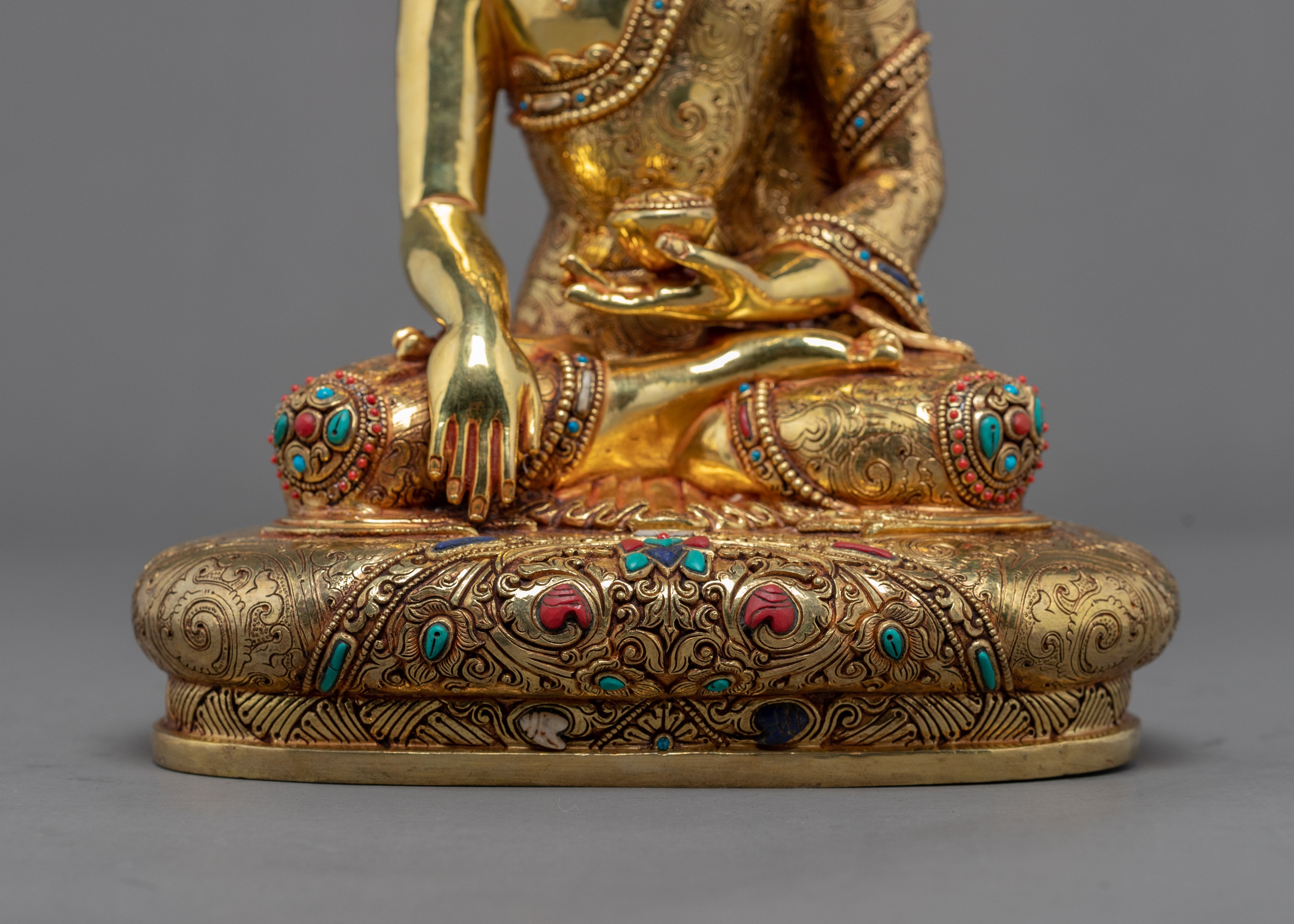 Siddhartha Gautama Enlightenment Statue | Himalayan Buddhist Art