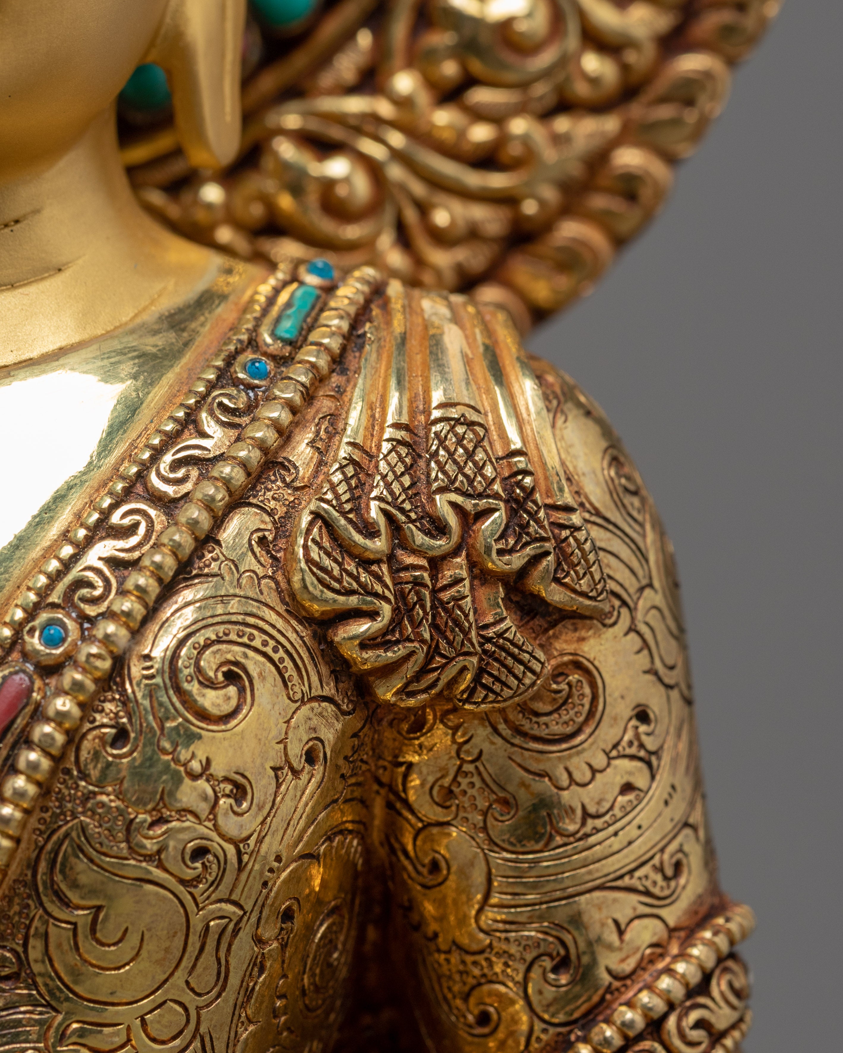 Siddhartha Gautama Enlightenment Statue | Himalayan Buddhist Art
