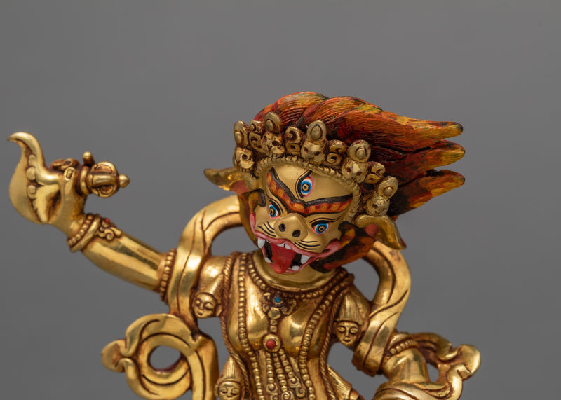 Simhamukha | The Lion Headed Dakini Statue