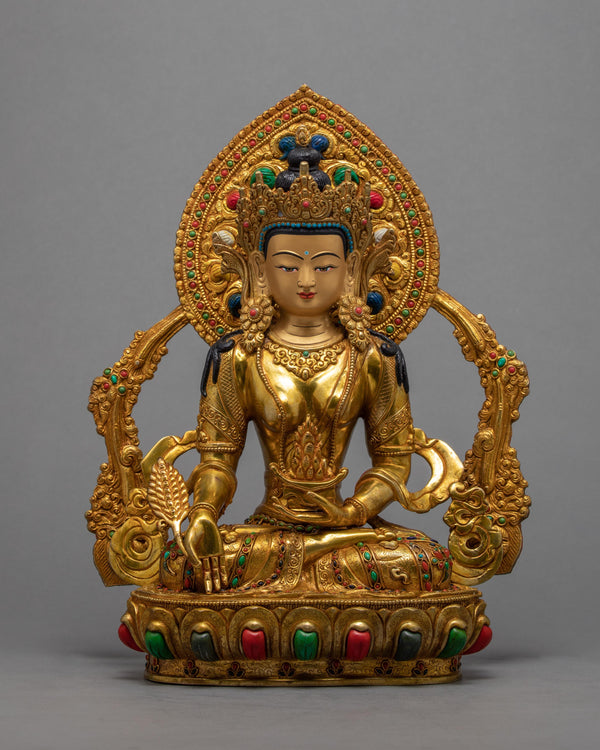 himalayan-buddhist-sculpture-of-female-bodhisattva