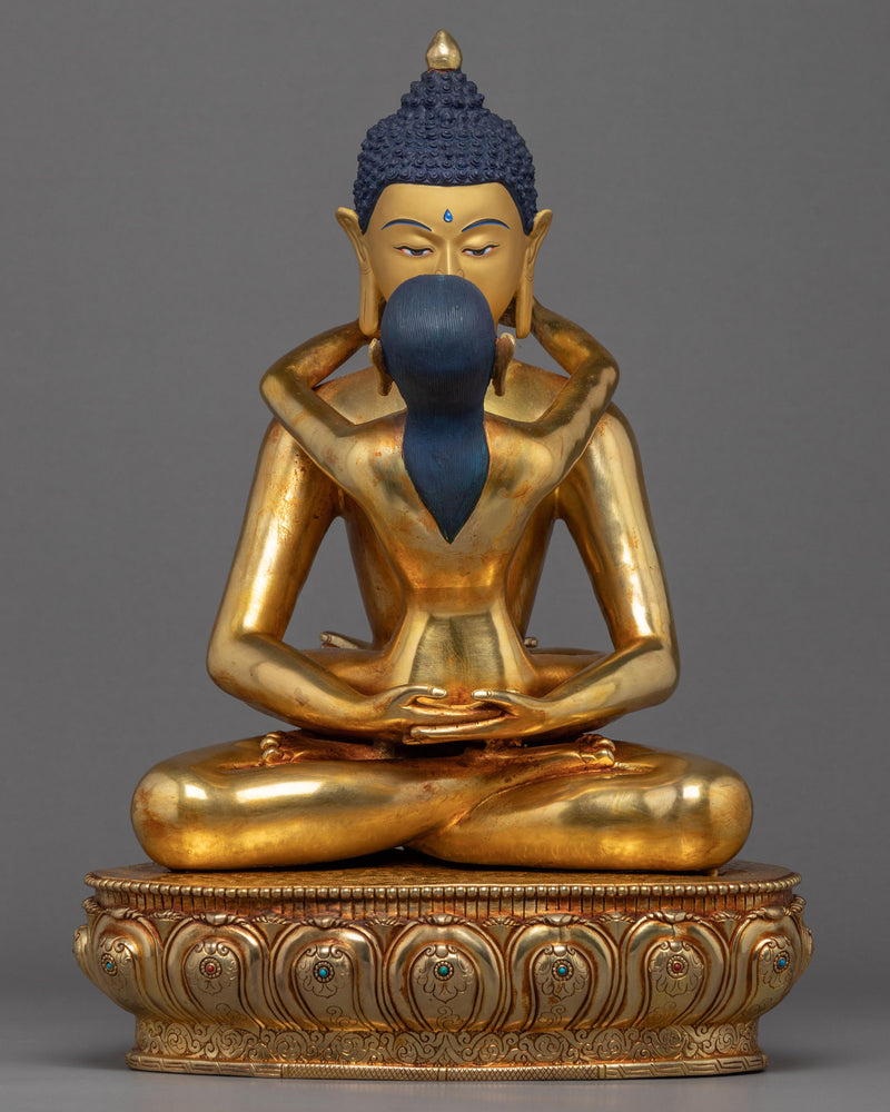 Samantabhadra With Consort Figurine 