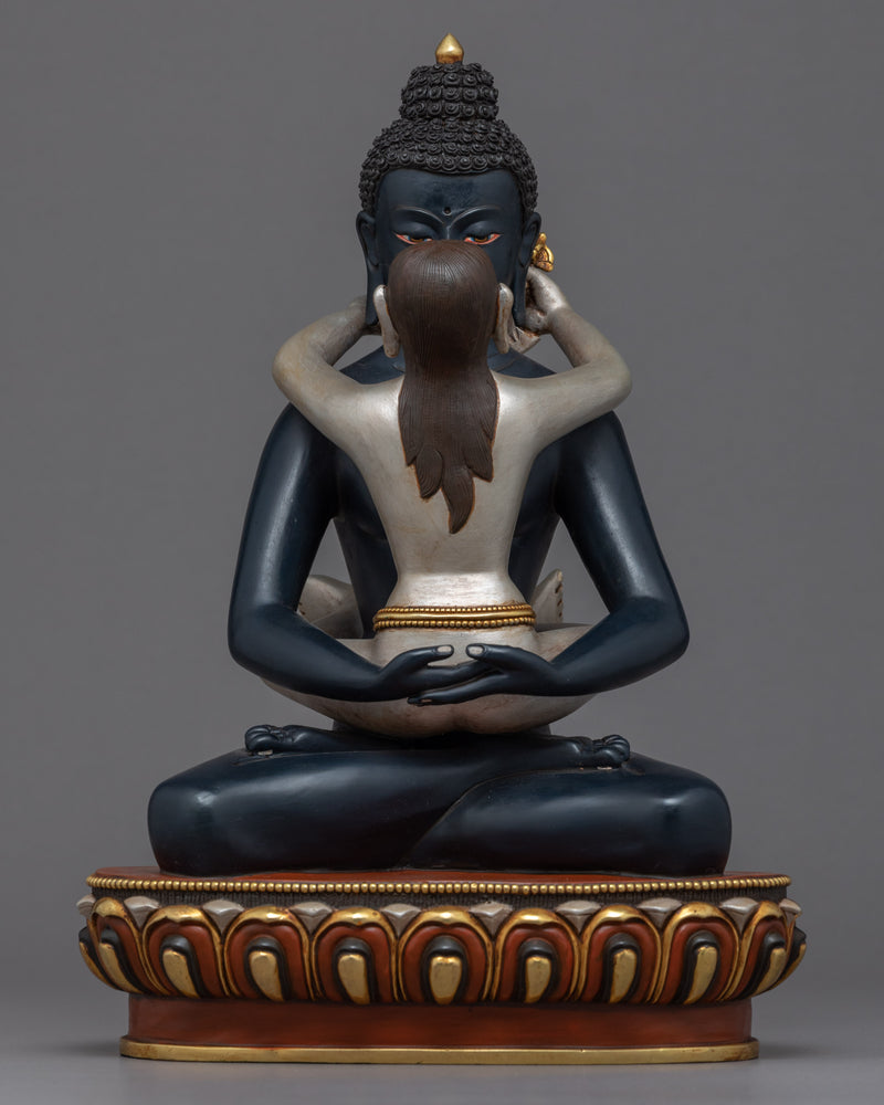 Samantabhadra With Consort Sculpture 