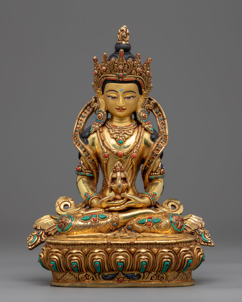 6 Perfections Of The Bodhisattva | Golden Statue Set Of Bodhisattvas