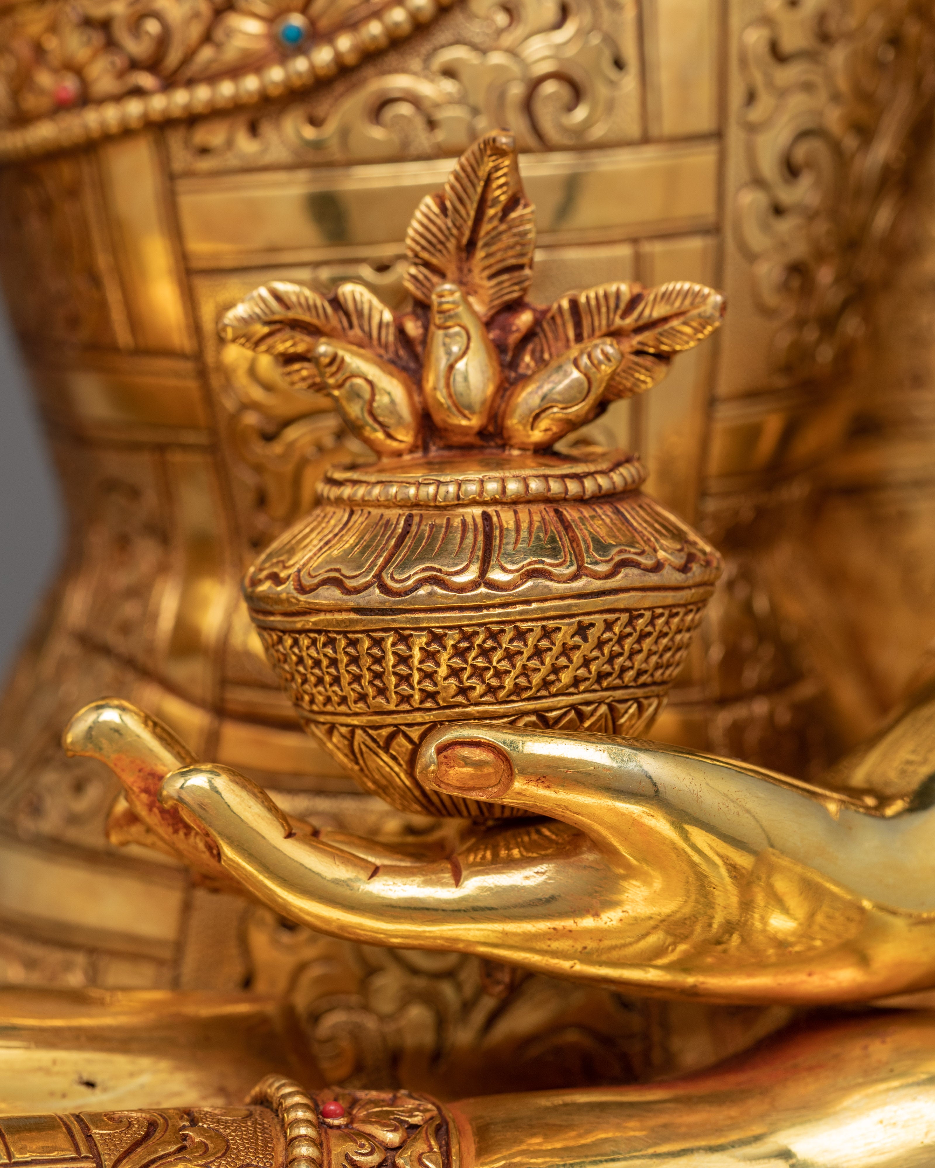 Exclusive Three Buddha Set | Traditional Artwork of Nepal