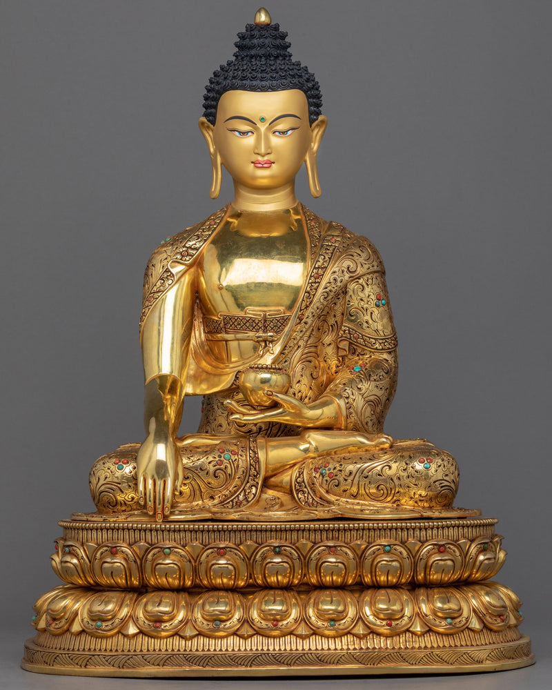 Buddha Shakyamuni Sculpture Tibet