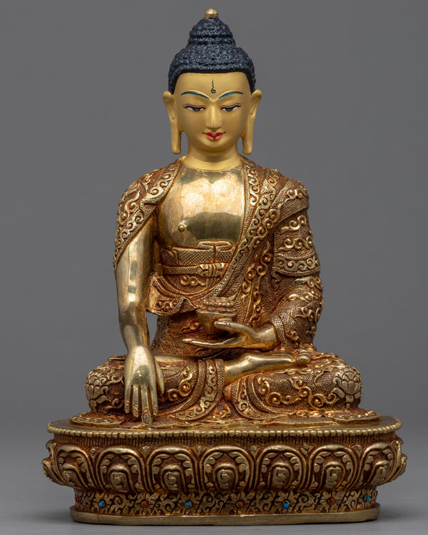 Seated Buddha Shakyamuni Sculpture