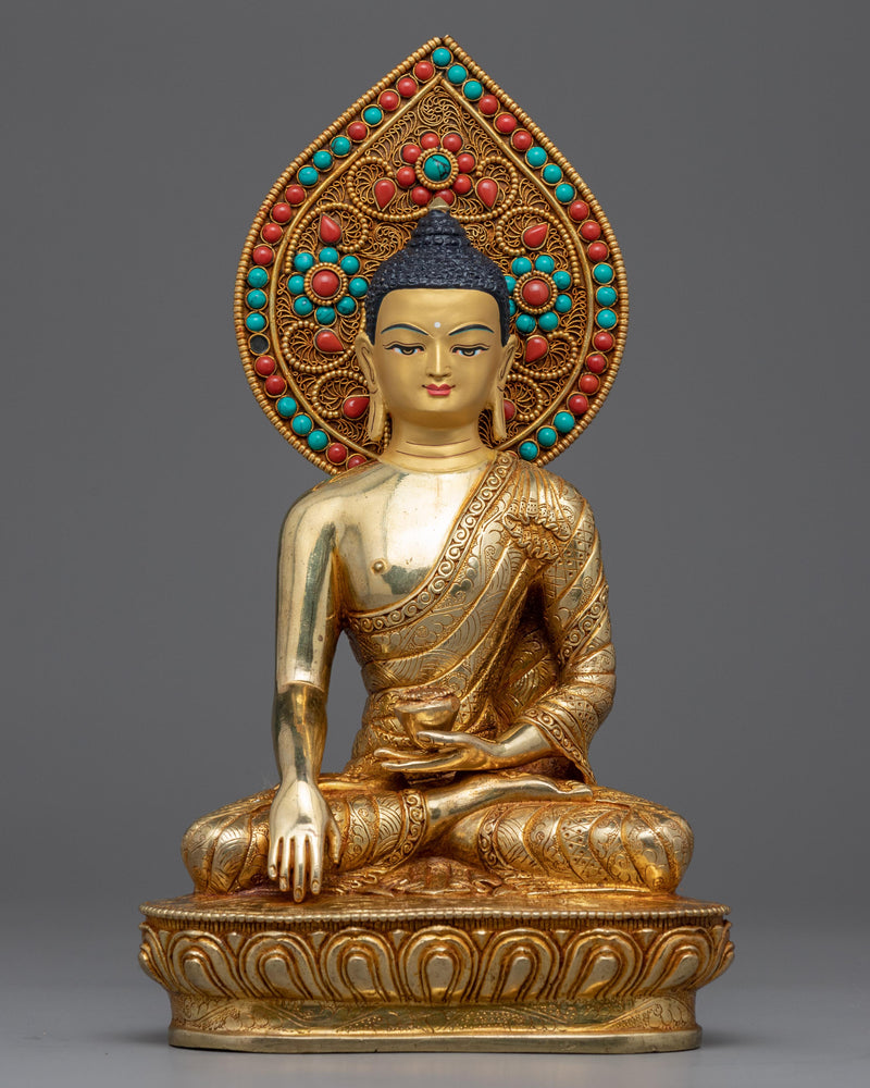 gold statue of buddha