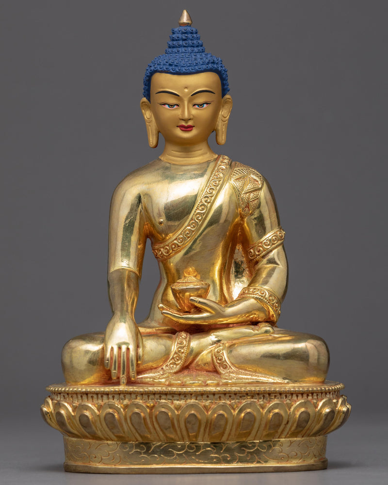 Shakyamuni Buddha Gold Statue