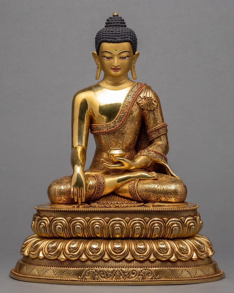 Seated Buddha Shakyamuni Statue